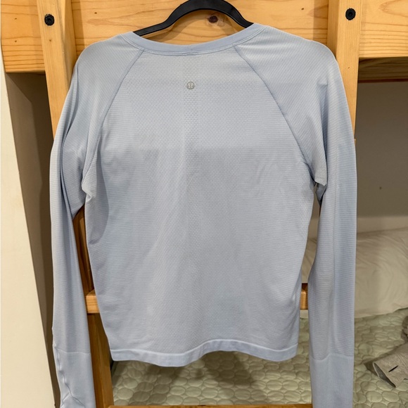 lululemon athletica Soft Blue Long Sleeve Tee - Picture 2 of 5